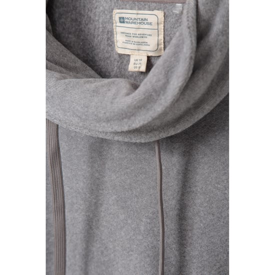Mountain Warehouse Womens/Ladies Hebridean Cowl Neck Fleece Top (Dark Grey) - Image 5