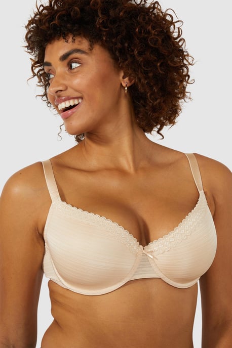 Gorgeous DD+ 2pack Burnout Stripe T-shirt Bra