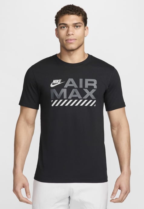 Camiseta Nike Air Max Graphic Negra, Hombre - Image 1