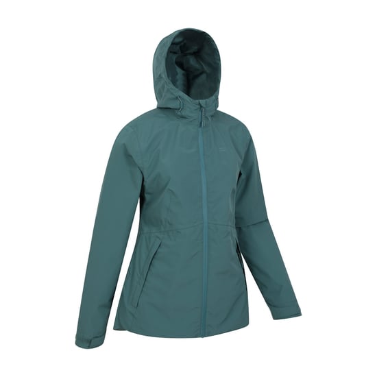 Mountain Warehouse Womens/Ladies Vancouver II Waterproof Jacket (Teal) - Image 5