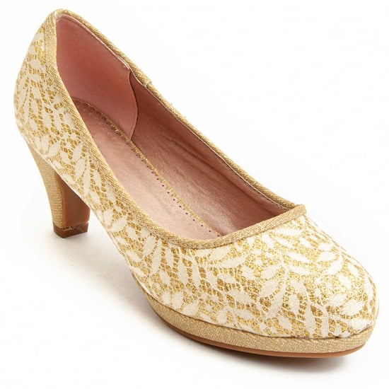 Zapato de Tacón Montevita Unne51 en Dorado - Image 3