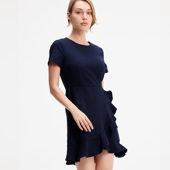 Short skater dress with frills - Image 2