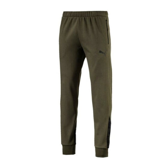 Puma Modern Mens Khaki Track Pants - Image 1