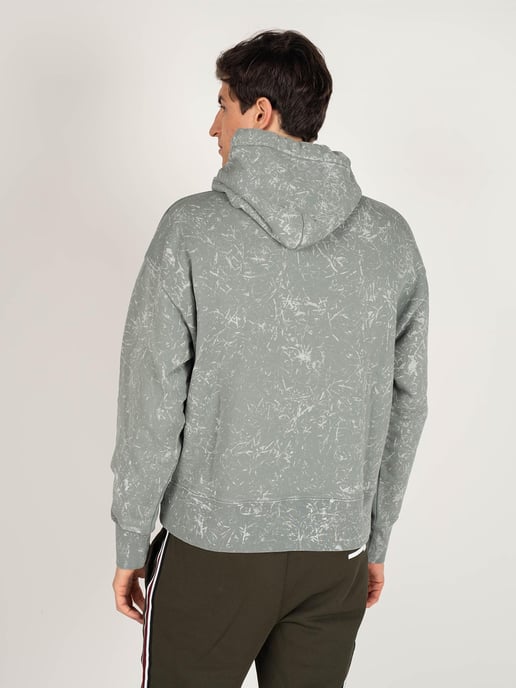 MSGM Sudadera Tie-Dye Hombre Gris - Image 4