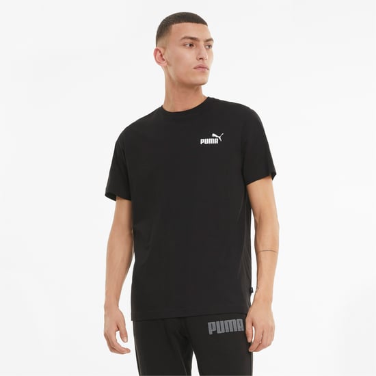 PUMA Mens Essentials Small Logo T-Shirt Tee - Image 1