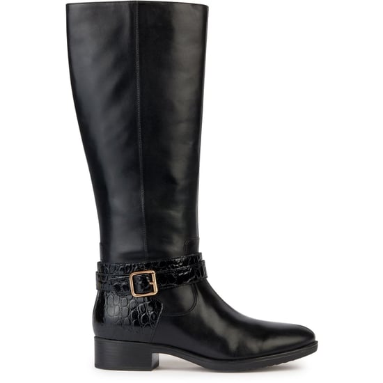 Geox D Felicity Leather Women's Black Boots - Image 4