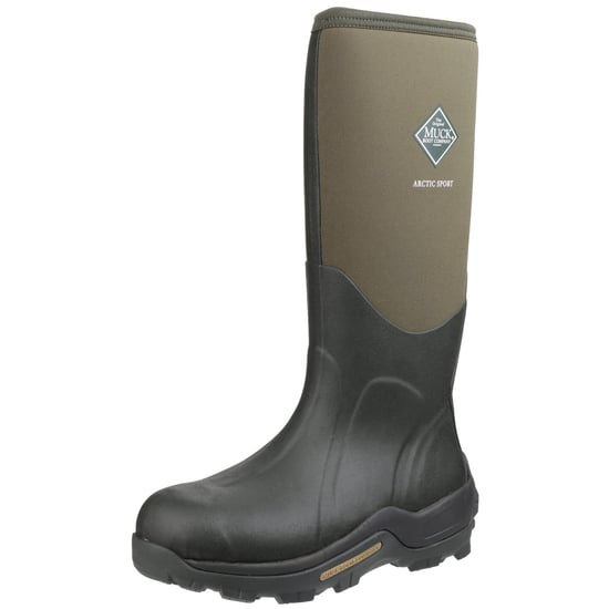 Muck Boots Arctic Sport Rubber Moss Wellington Boots - Image 6