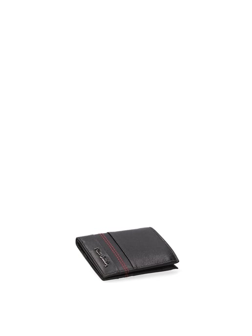 Pierre Cardin Wallet Men BLACK AND RED