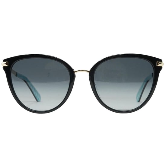 Kate Spade gafas de sol negras con lentes sombreados en gris - Image 1