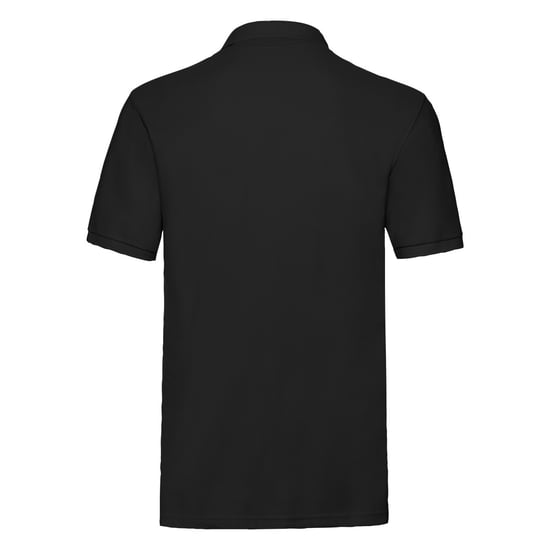 Fruit of the Loom Mens Premium Pique Polo Shirt (Black) - Image 2