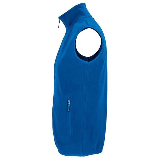 SOLS Unisex Adult Factor Microfleece Recycled Body Warmer (Royal Blue) - Image 3