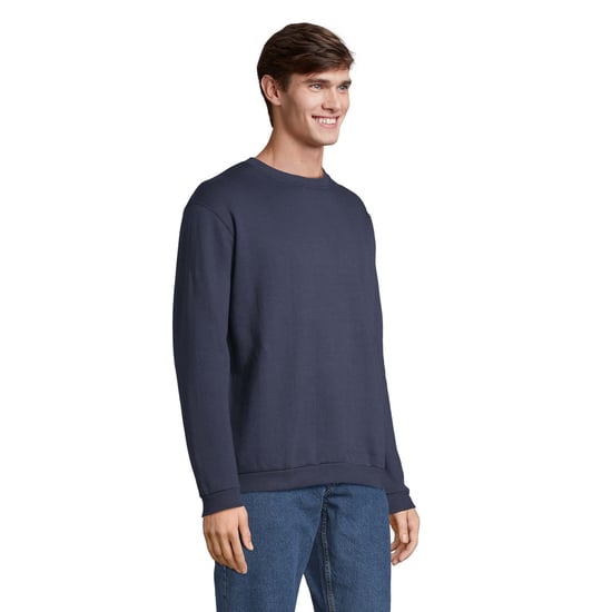 SOLS Mens Spider Round Neck Sweatshirt (French Navy) - Image 3