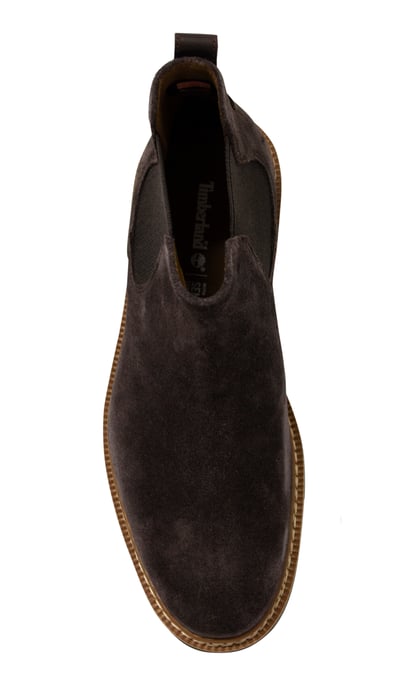 Timberland Naples Trail Chelsea Brown Nubuck Leather Slip on Mens Boots A1rnf - Image 5