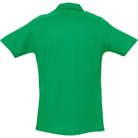 SOLS Mens Spring II Short Sleeve Heavyweight Polo Shirt (Kelly Green) - Image 2