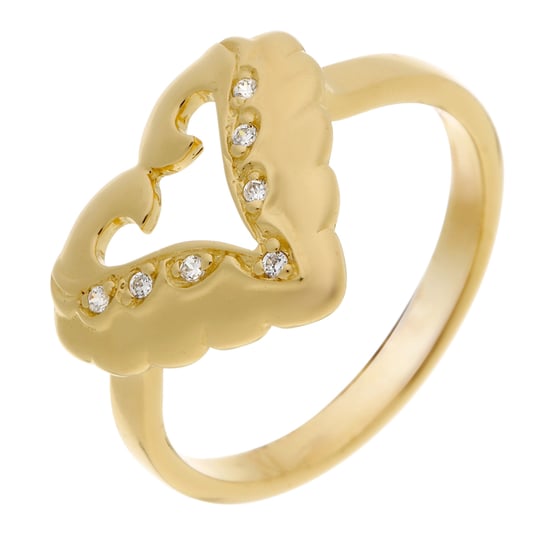 Orphelia Women's 925 Sterling Silver Ring - Gold ZR-3936/1 - Image 1