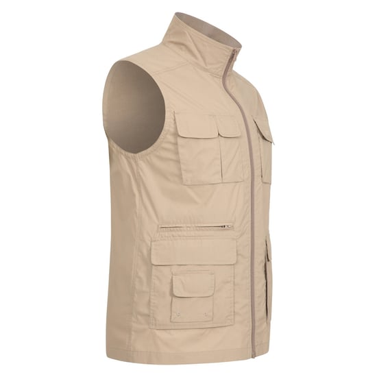 Mountain Warehouse Mens Trek II Gilet (Beige) - Image 4