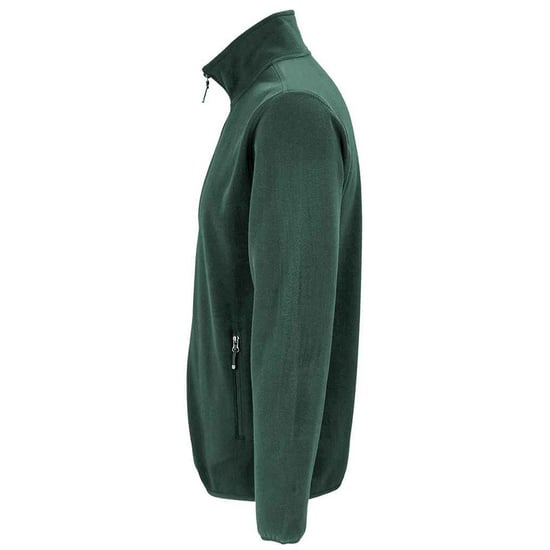 SOLS Mens Factor Zipped Fleece Jacket (Forest Green) - Image 3