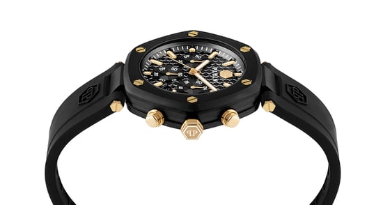 Philipp Plein The Hexagon Chrono Men's Black Watch PWZBA0223 - Image 2