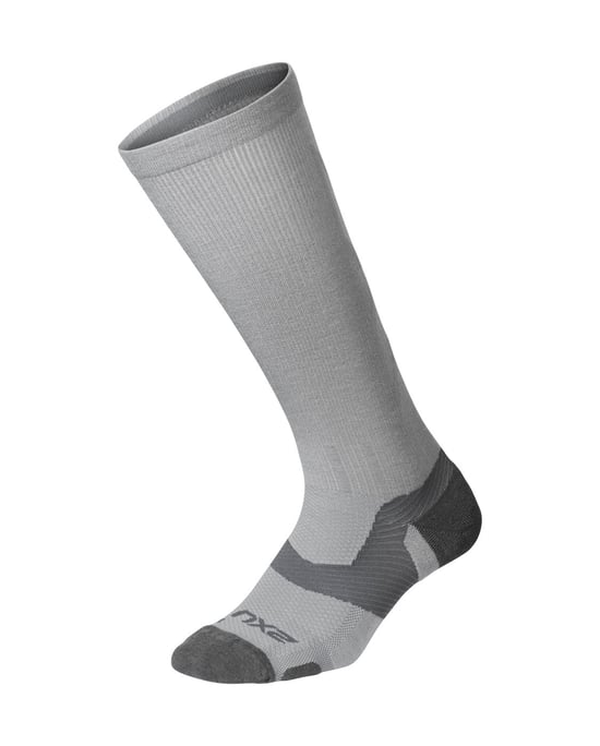 Vectr Merino Light Cusion Full Length Sock Grey/Grey