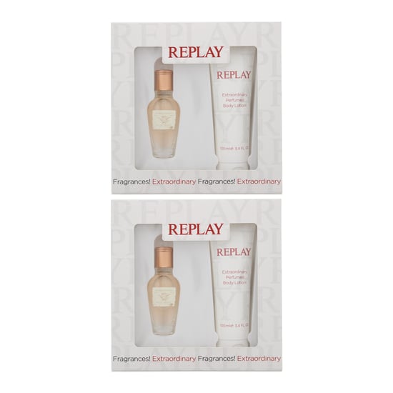 Replay Jeans Original! For Her Eau de Toilette 20ml & Body Lotion 100ml x 2