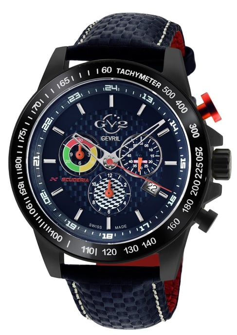 GV2 9924 Scuderia Reloj cronógrafo multifuncional de cuarzo suizo - Image 1