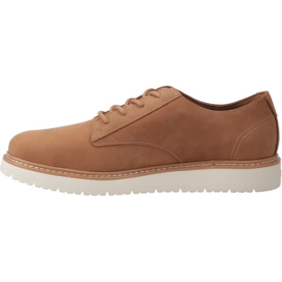 TOMS Navi TRVL LITE Leather Men's Tan Lace-Up Shoes - Image 4