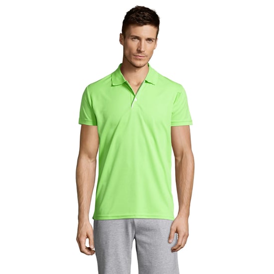 SOLS Mens Performer Sports Polo Shirt (Apple Green) - Image 1