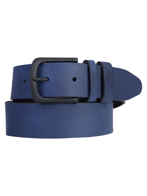 Petrol Industries - Leather belt Men - Navy - Image 1