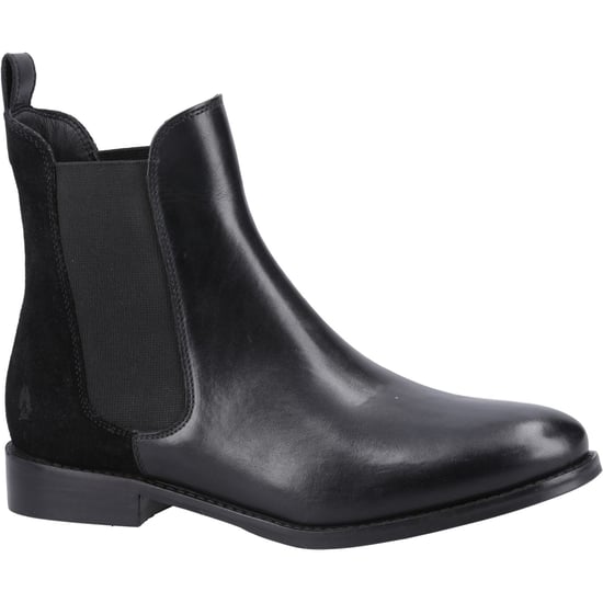 Hush Puppies Colette Suede Women's Black Boots - Image 1