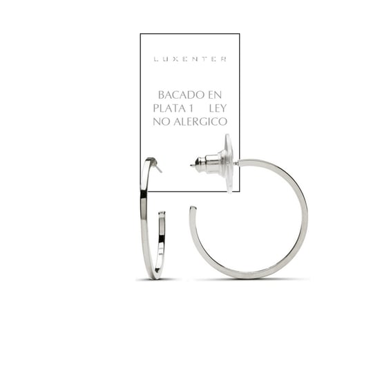 Aros Luxenter baal acabado en rodio - Image 3