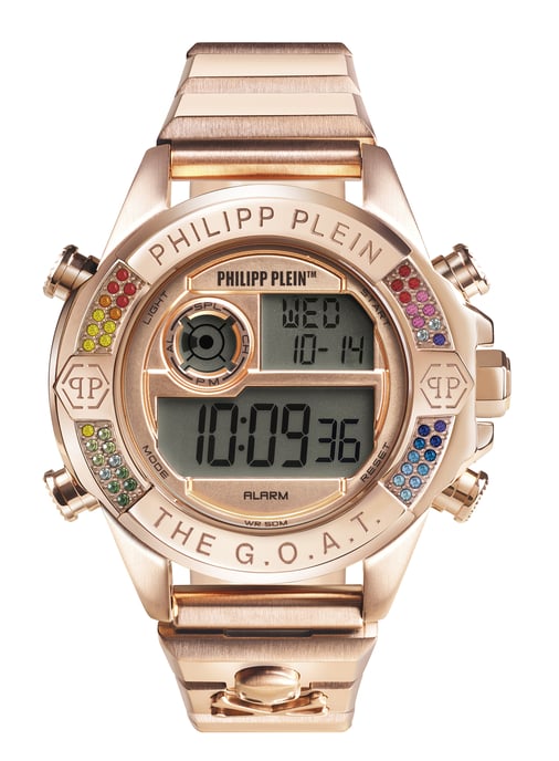 Philipp Plein The G.o.a.t. Women's Rose Gold Watch PWFAA0721 - Image 1