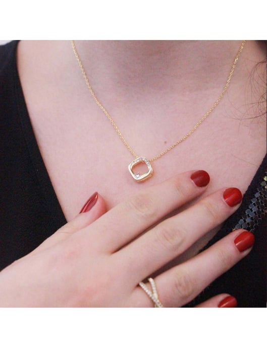 Colgantes Adelise - Oro y Cristal - Image 2