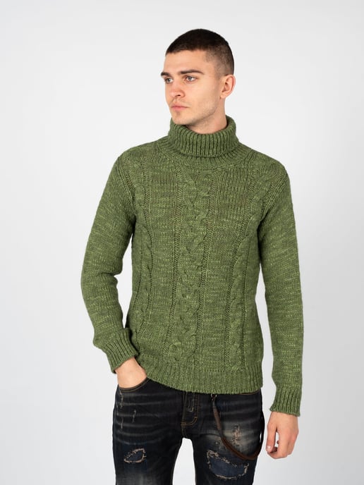 Xagon Suéter del hombre verde - Image 3