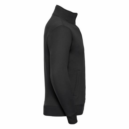 Russell Mens Authentic Full Zip Jacket (Black) - Image 3