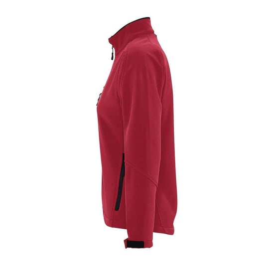 SOLS Womens/Ladies Roxy Soft Shell Jacket (Breathable, Windproof And Water Resistant) (Red) - Image 4