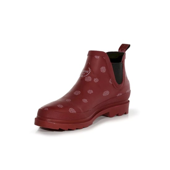 Regatta Womens/Ladies Harper Cosy Dotted Ankle Wellington Boots (Cabernet)