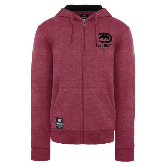 Ecko Unltd. Cornice Chaqueta de chándal burdeos para hombre - Image 1