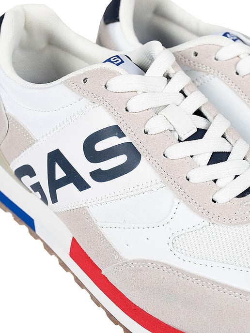 Zapatilla Gas Yohn MIX Hombre Blanco - Image 4