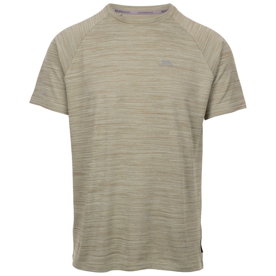 Trespass Mens Leecana TP75 T-Shirt (Light Sage Marl) - Image 1