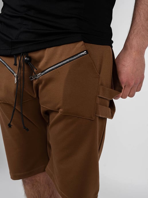 La Haine Inside Us Bermudas Estinti Unisex del hombre marrón - Image 4