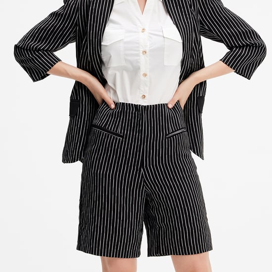 Striped straight shorts - Image 3
