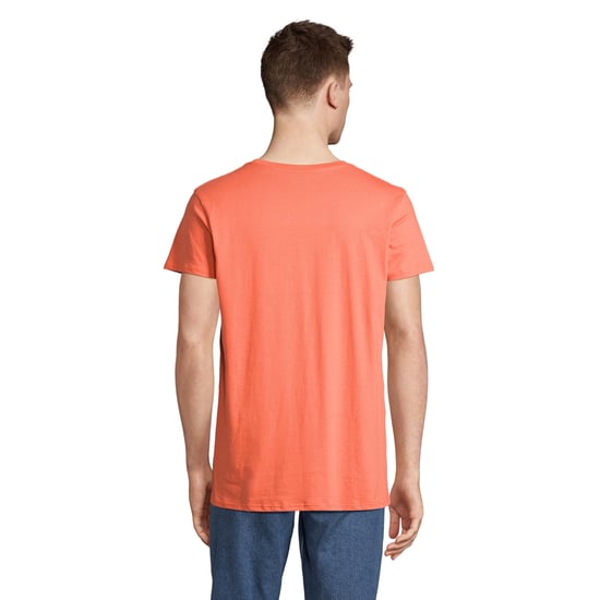 SOLS Mens Crusader T-Shirt (Pop Orange) - Image 2