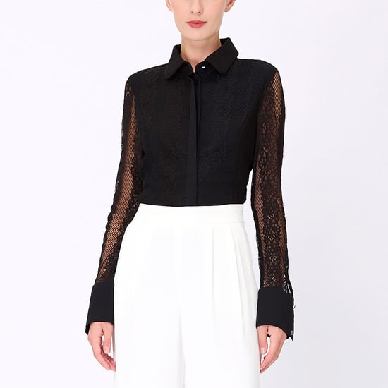 Long sleeves lace tailor shirt - Image 4