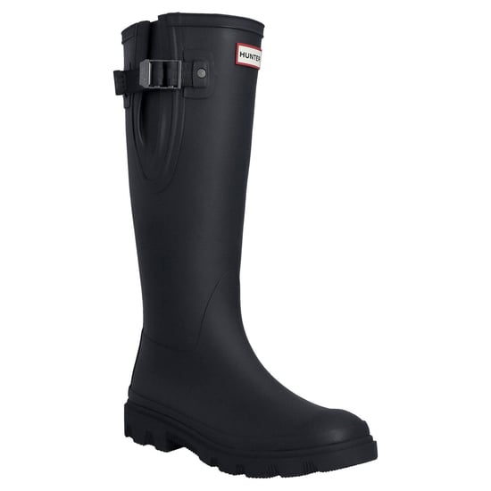 Hunter Downpour Rubber Hunter Navy Wellington Boots - Image 1