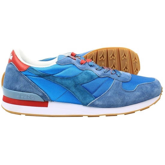 Zapatillas Diadora Camaro Premium Hombre Azul - Image 5