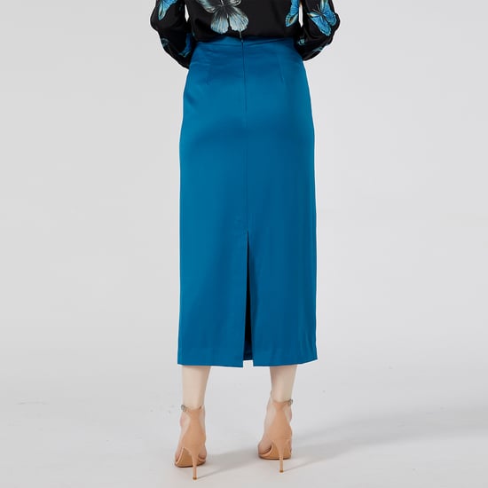Midi straight skirt - Image 5