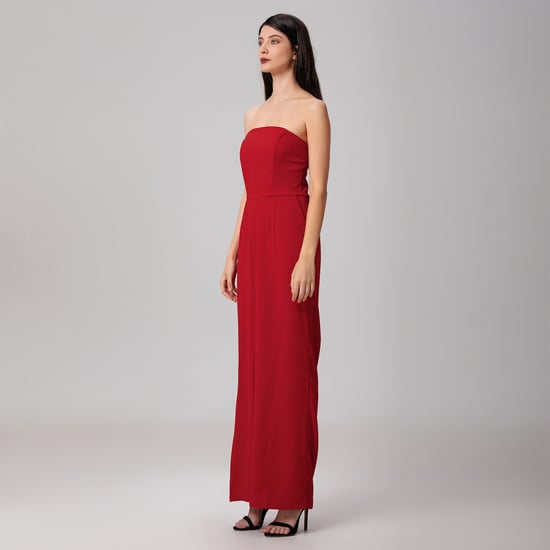 Minimalist bustier jumpsuit - Image 3
