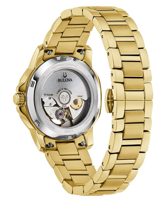 Bulova Marine Star Women's Gold Watch 97P171 - Image 2