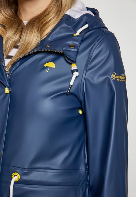 Schmuddelwedda raincoat women marine - Image 5