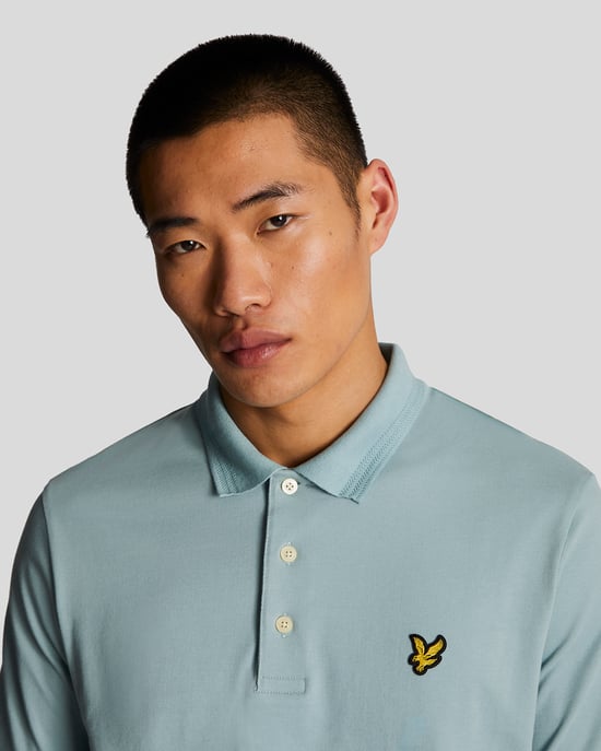 Camisa Polo Tipped Rally para Hombre de Lyle & Scott en Azul - Image 4